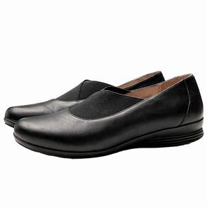 Dansko Ann Women's Slip-On Shoes - Black Leather - EU 39 - Comfort Footwear